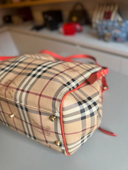 Burberry Haymarket Check Shoulder