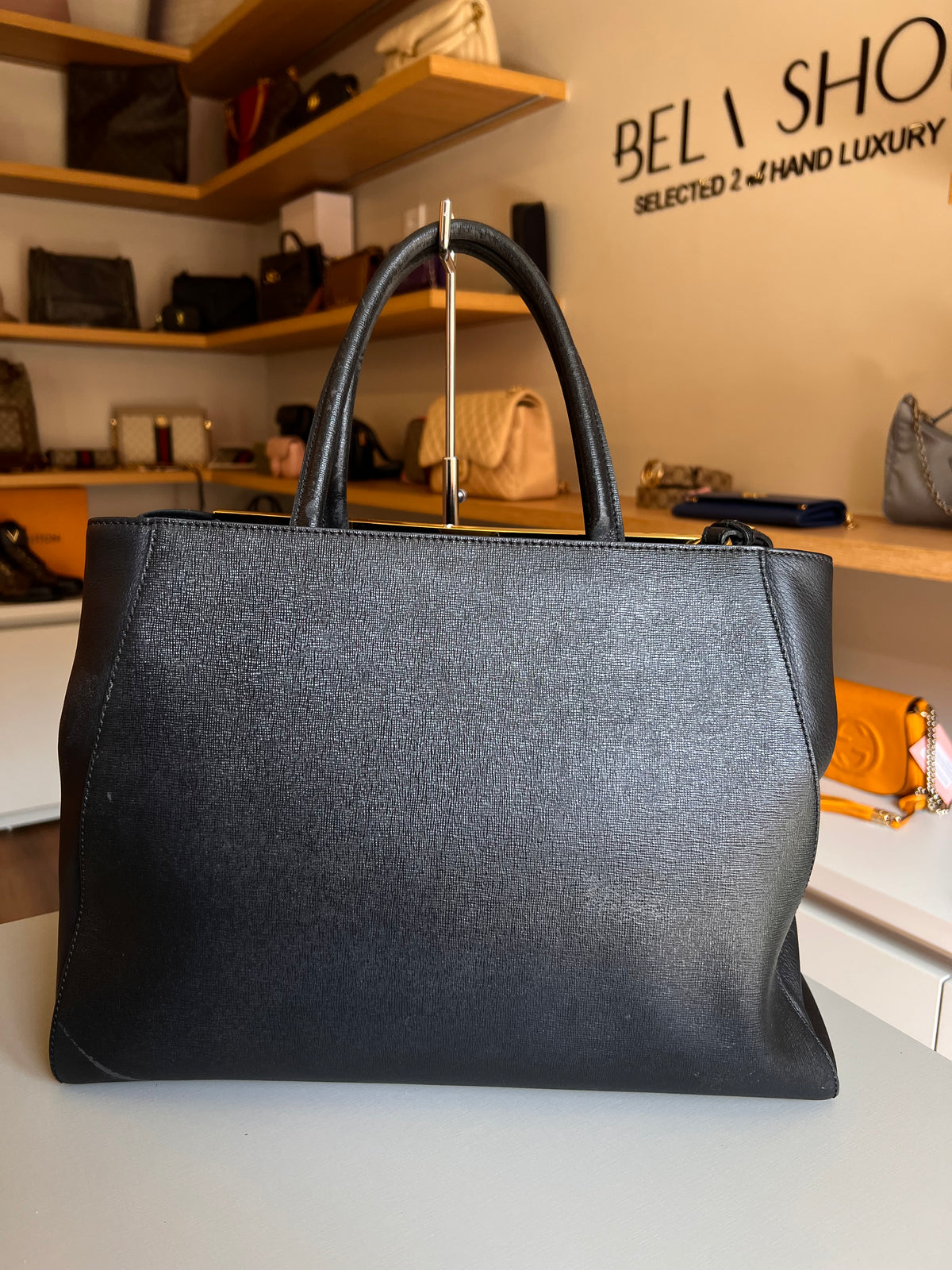 Fendi 2Jours Tote Preta