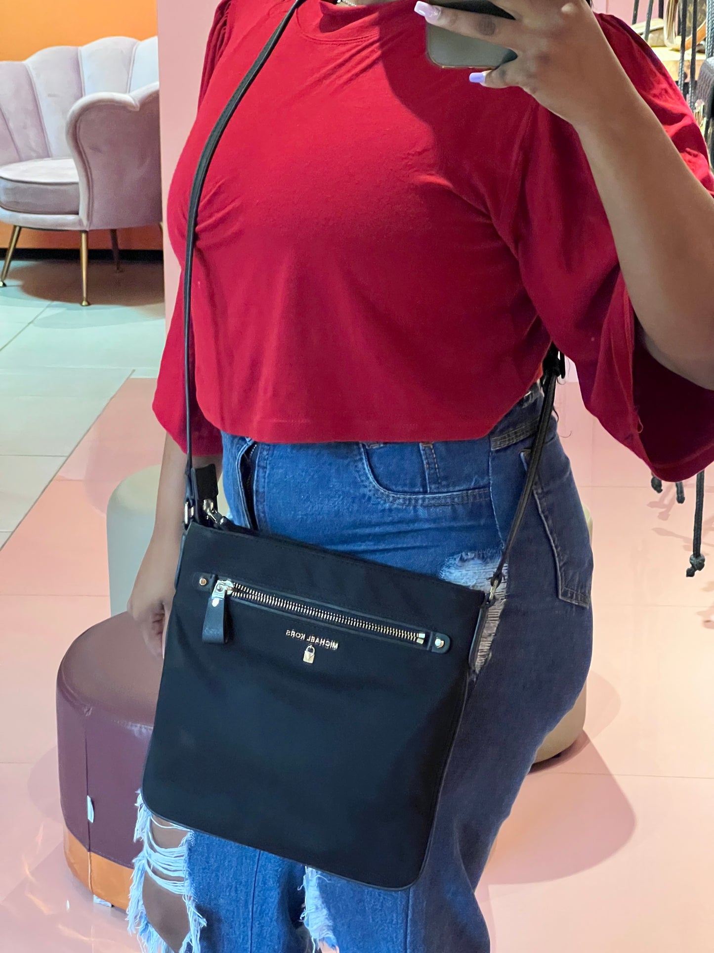 Michael Kors Nylon Preta