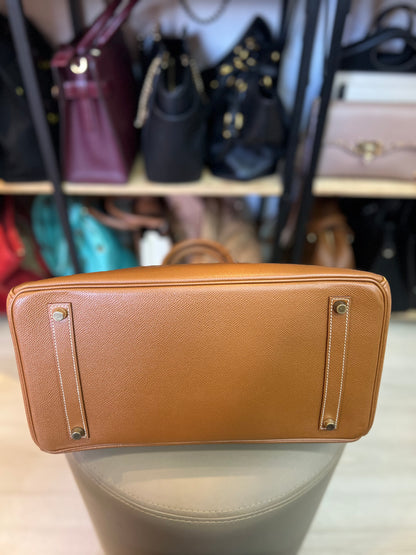 Hermes Birkin 35 Caramelo