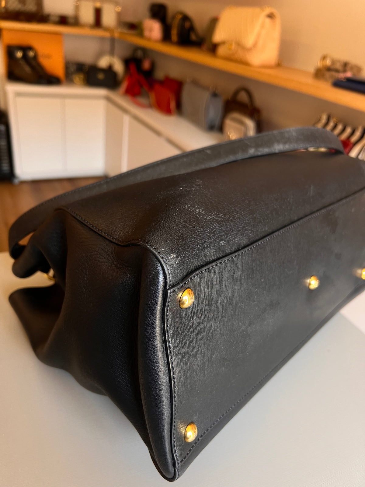 Fendi 2Jours Tote Preta