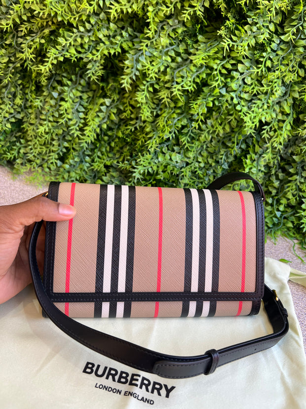 Burberry Hannah Stripe Preta