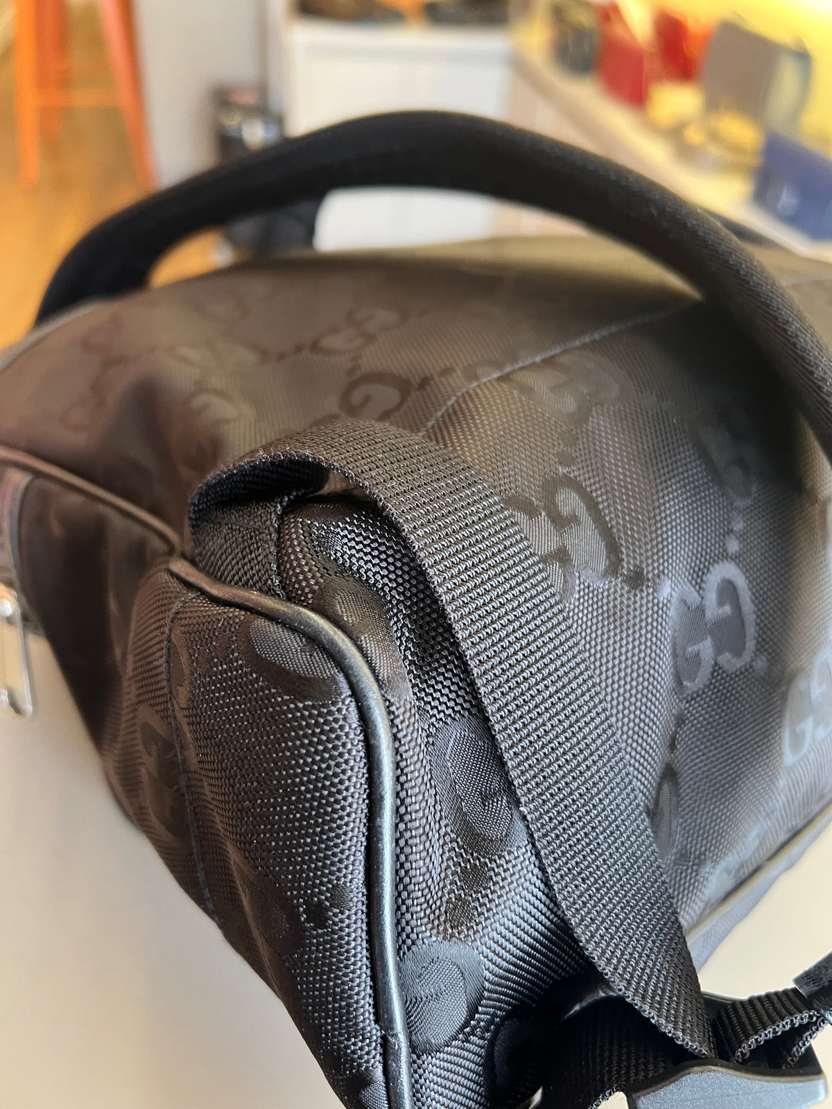 Mochila Gucci Off The Grid Preta