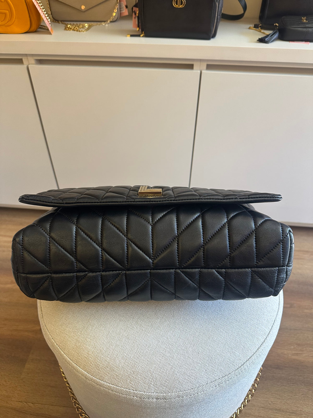 Karl Lagerfield Lafayett Matelassê Preto