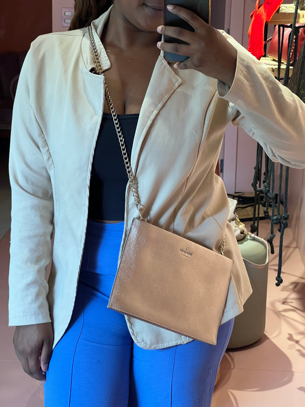 Kate Spade Cameron Metallic Rosê