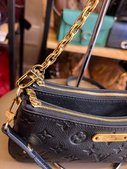 Louis Vuitton Pochette Liv Couro