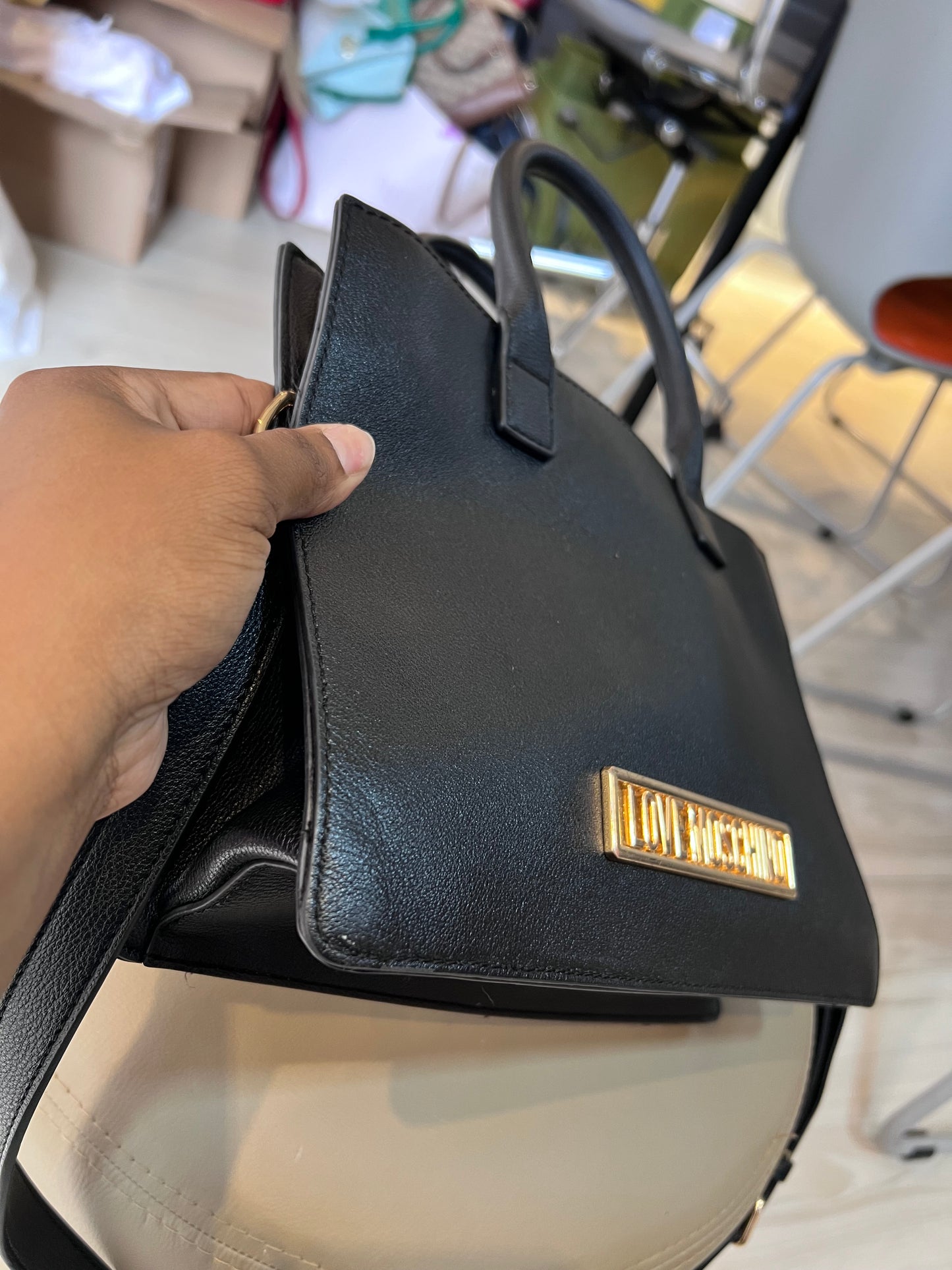 Love Moschino Tote Preta