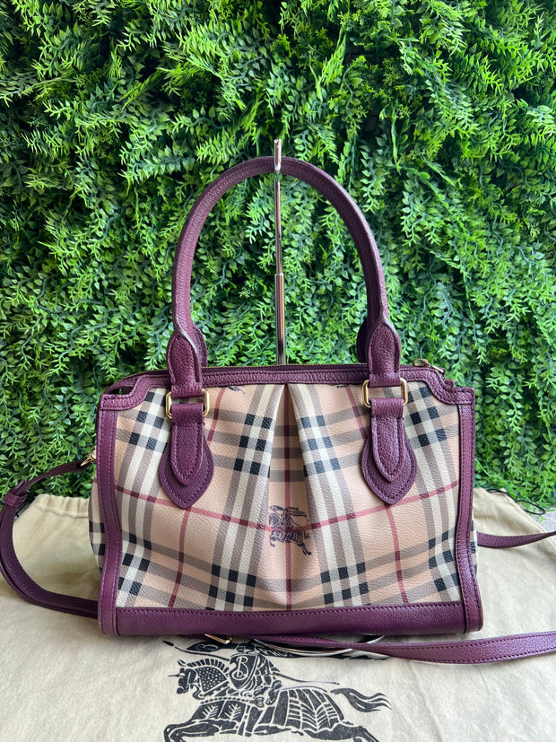 Burberry Haymarket Roxa