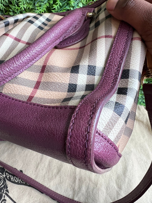 Burberry Haymarket Roxa