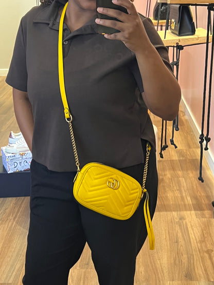 Gucci Marmont Mini Amarela