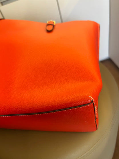Coach Shopping Tote Vermelha