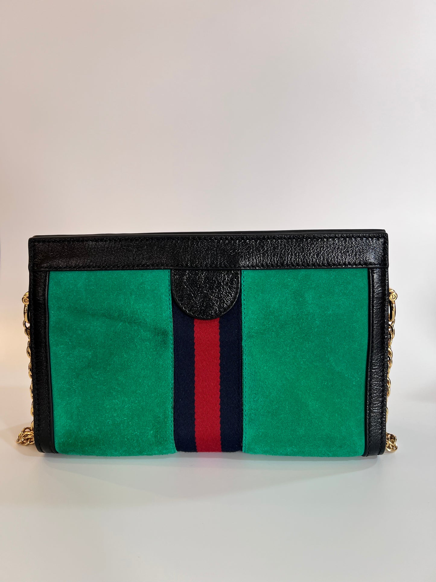 Gucci Ophidia Camurça Chain Verde