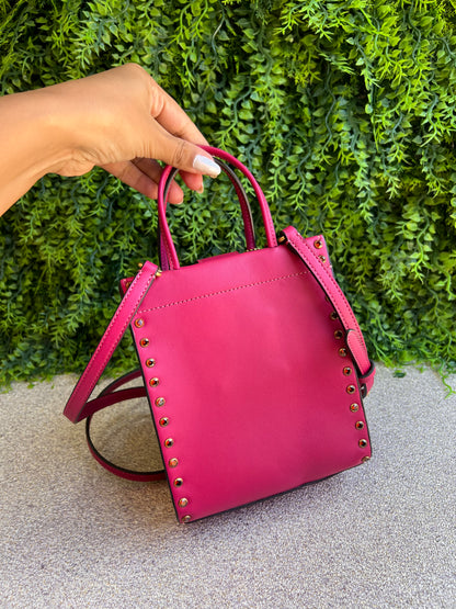 Coach Mini Cashin Tote Rosa