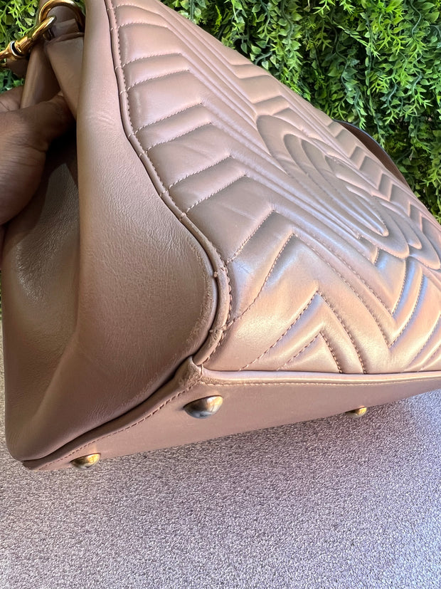 Gucci Marmont Nude Shoulder