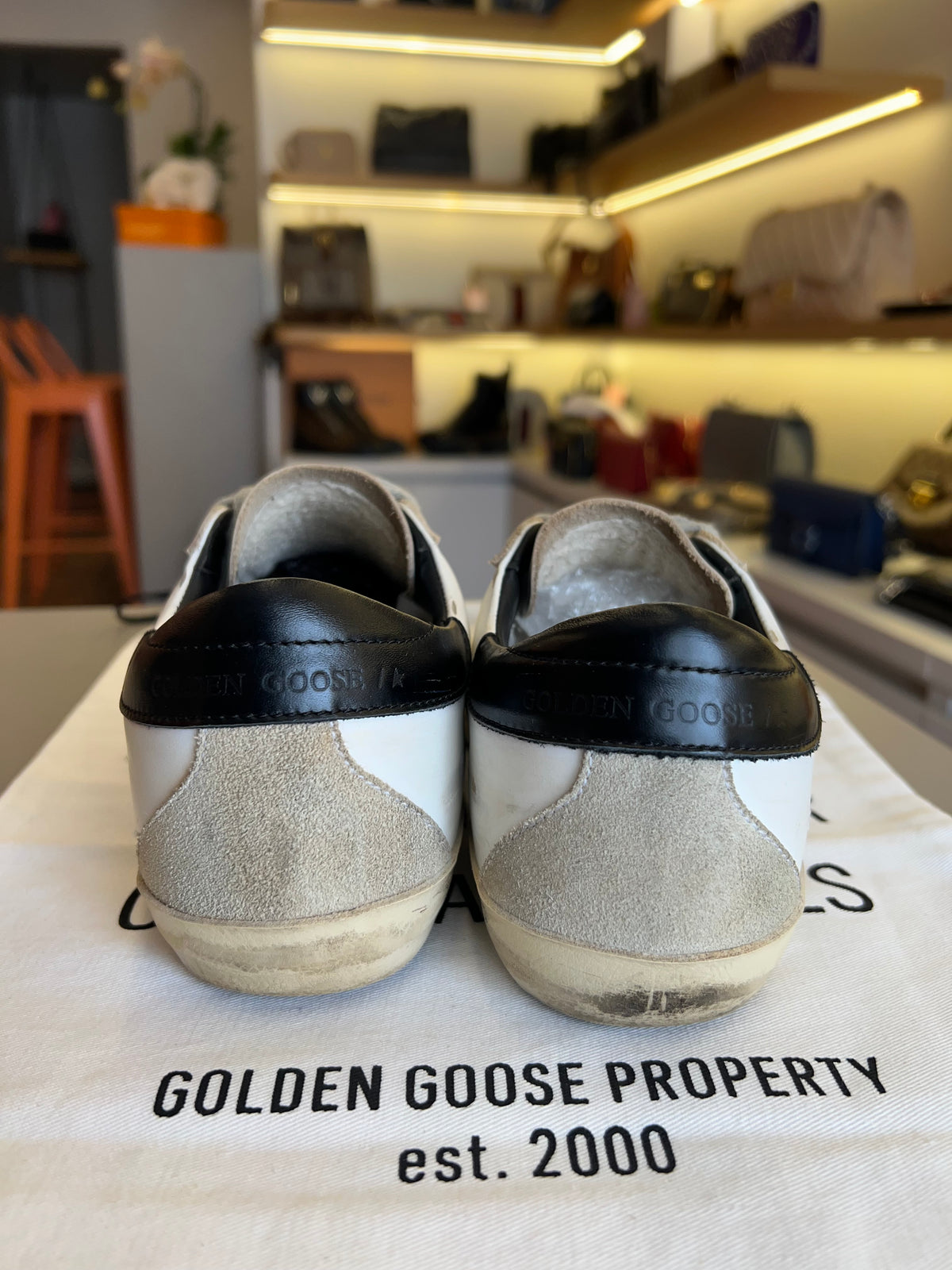 Tenis Golden Goose Star P&B