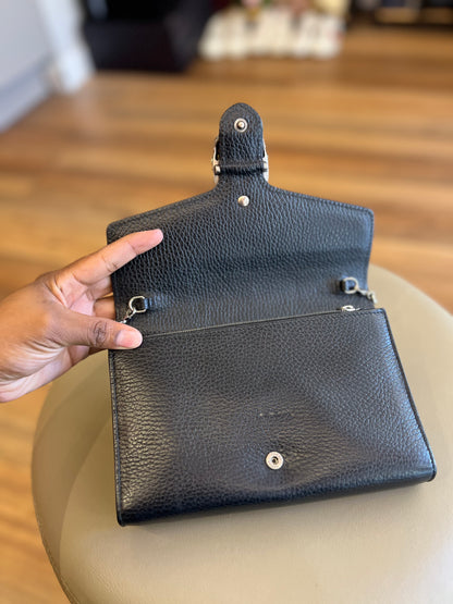 Gucci Dionysus em Couro Preto