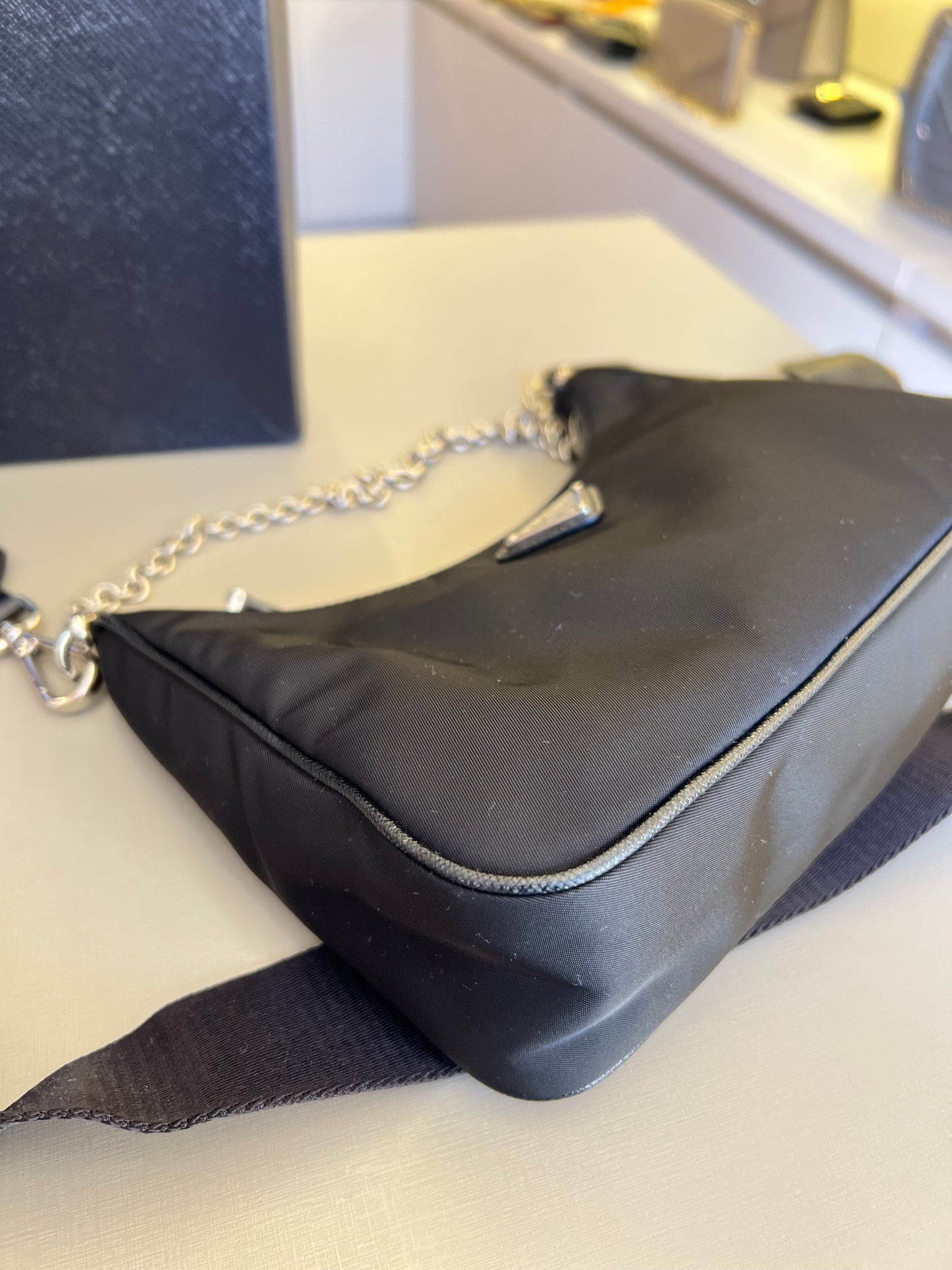 Prada Reedition Nylon Preta