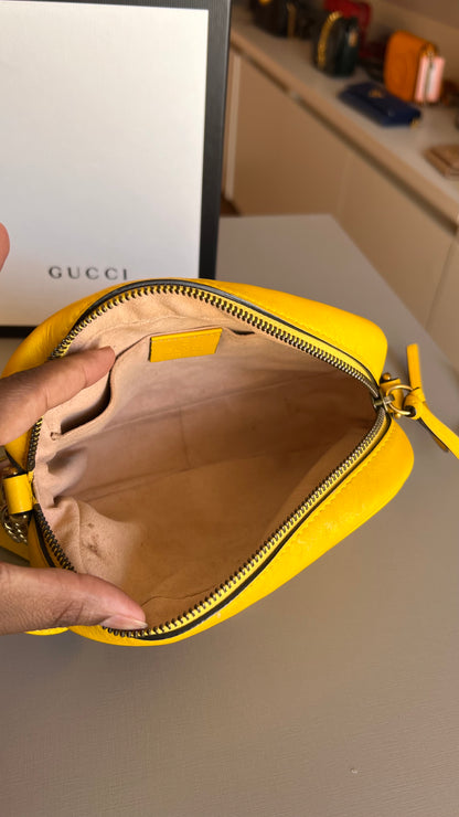 Gucci Marmont Mini Amarela