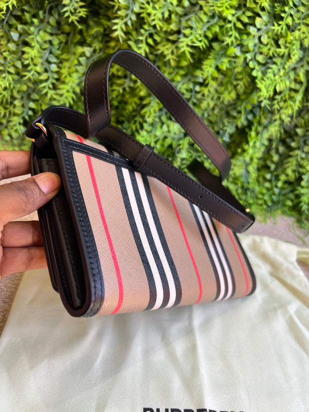 Burberry Hannah Stripe Preta