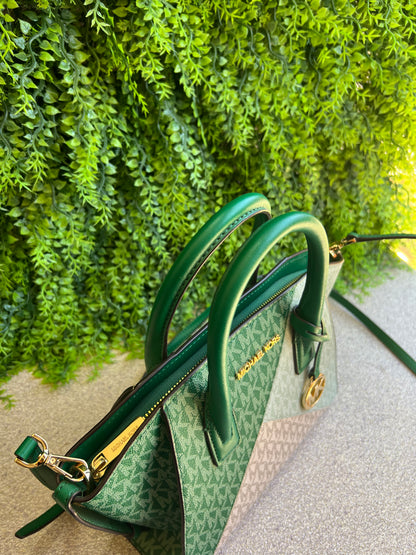 Michael Kors Monograma Verde e Branca