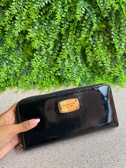 Carteira Michael Kors Verniz Preta