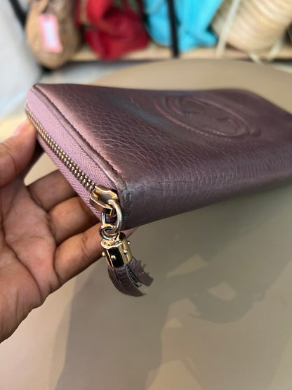 Carteira Gucci Soho Metalic
