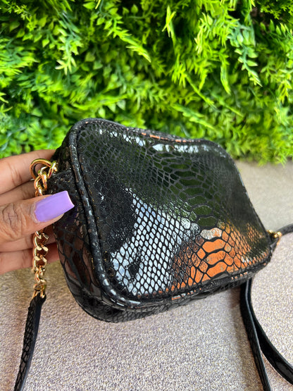 Michael Kors Mini Câmera Bag Preta