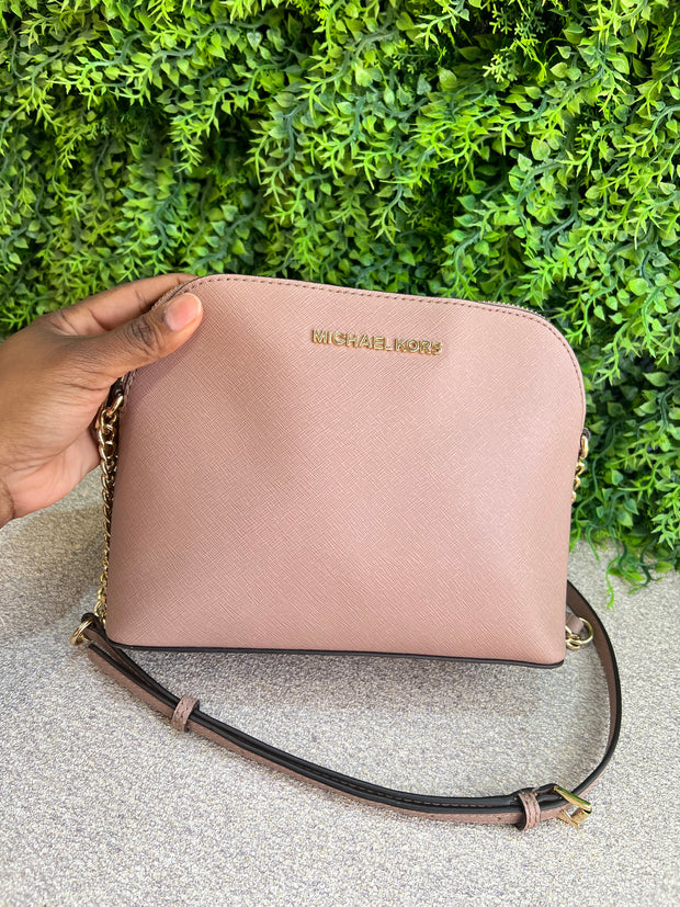 Michael Kors Crossbody Chain Nude