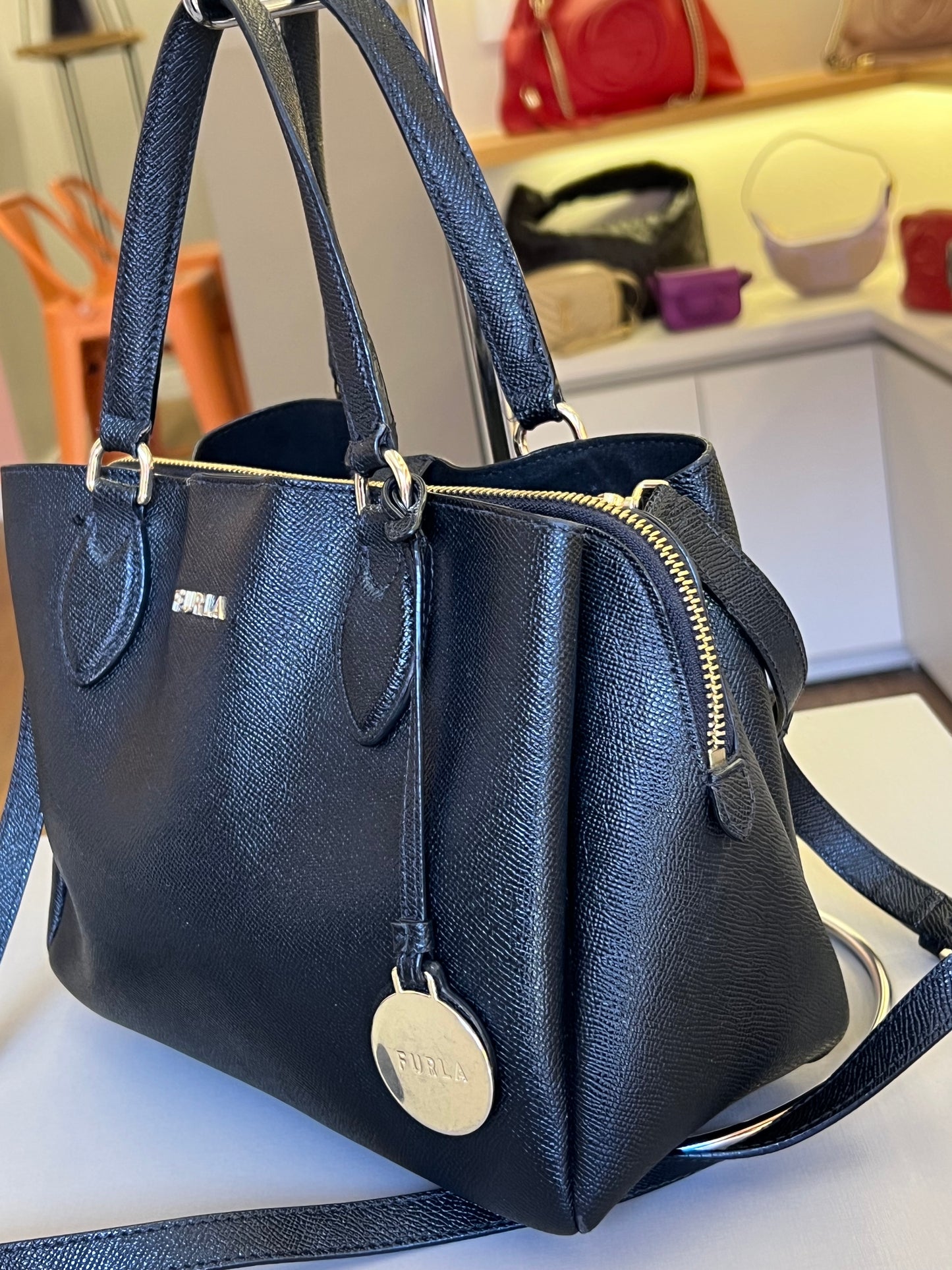 Furla Minerva Tote Preta