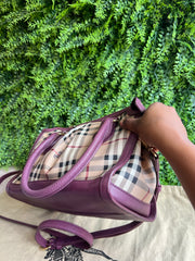 Burberry Haymarket Roxa