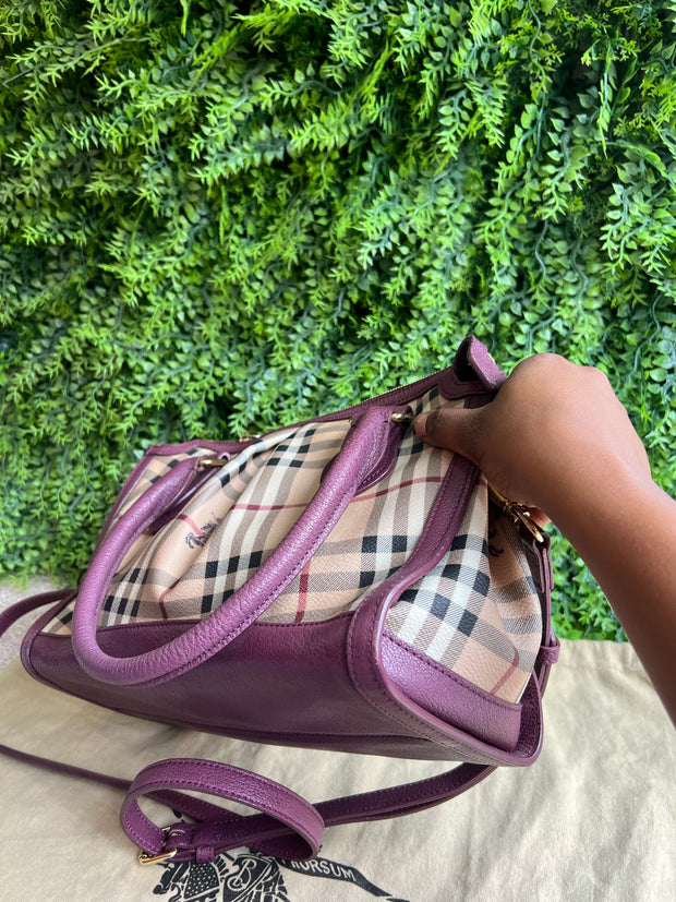 Burberry Haymarket Roxa