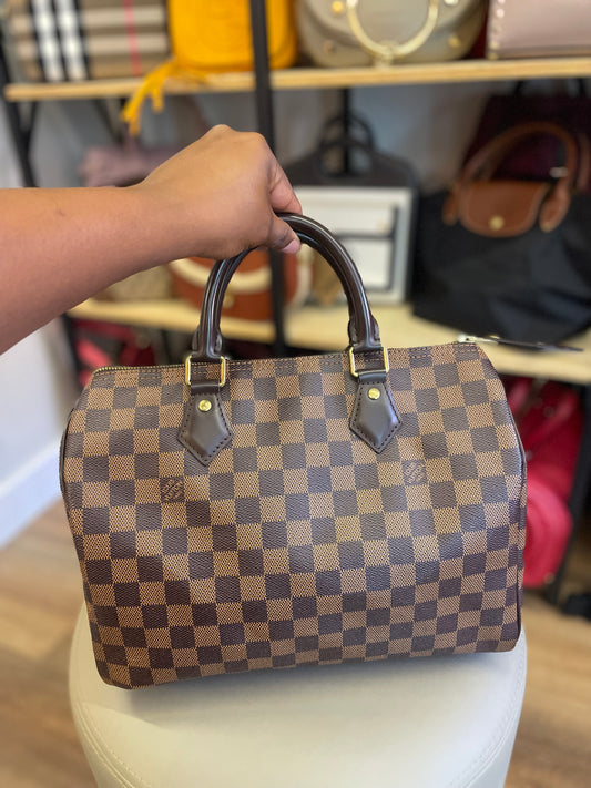 Louis Vuitton Speedy 30 Damier Ebene