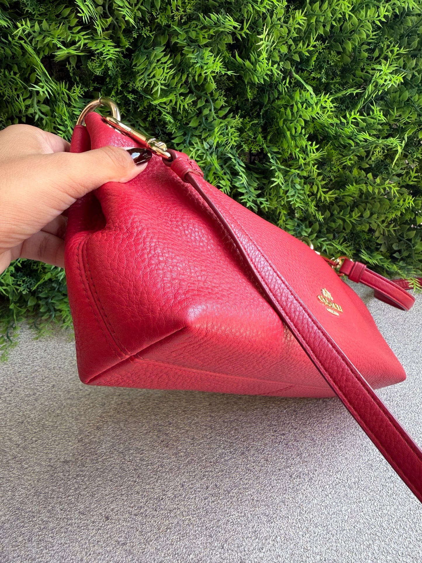 Coach Crossbody Vermelha