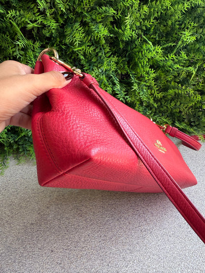 Coach Crossbody Vermelha