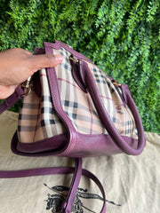 Burberry Haymarket Roxa