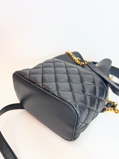 Versace Bucket Shouder Preta