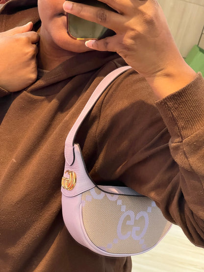 Gucci Half Moon Mini Lilás