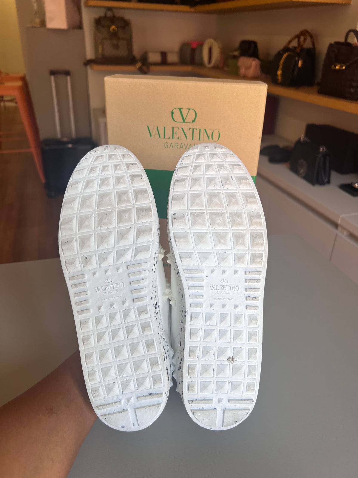 Tênis Valentino Garavani Open For a Change Branco