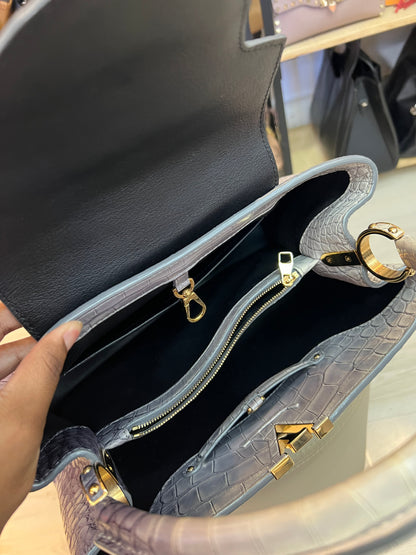 Louis Vuitton Capucines Croco