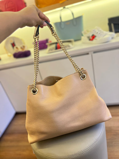 Gucci Soho Chain Nude