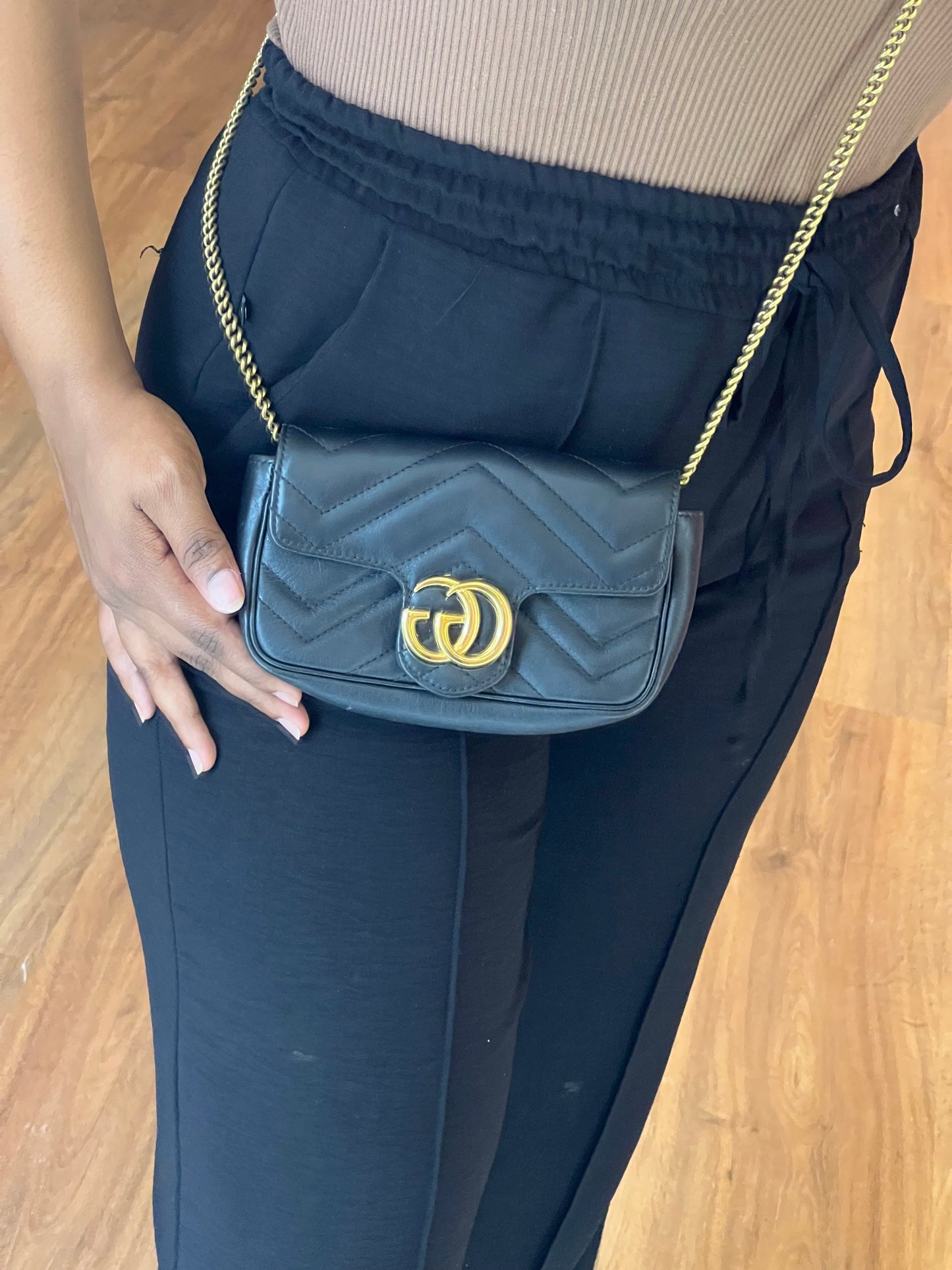 Gucci Mini Marmont Preta