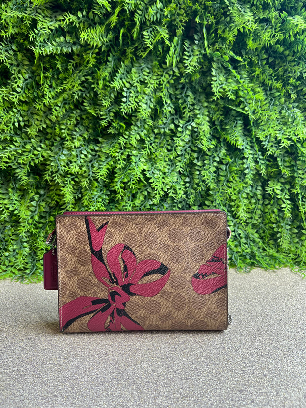 Coach Slim Crossbody Floral