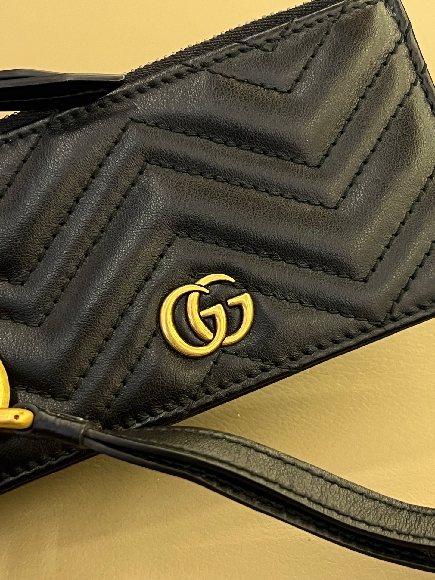 Porta Cartão Gucci com Alça