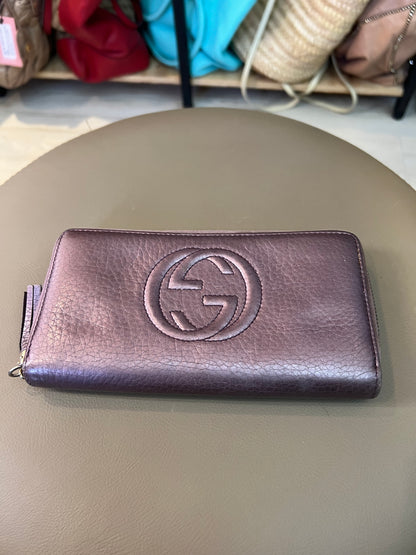 Carteira Gucci Soho Metalic