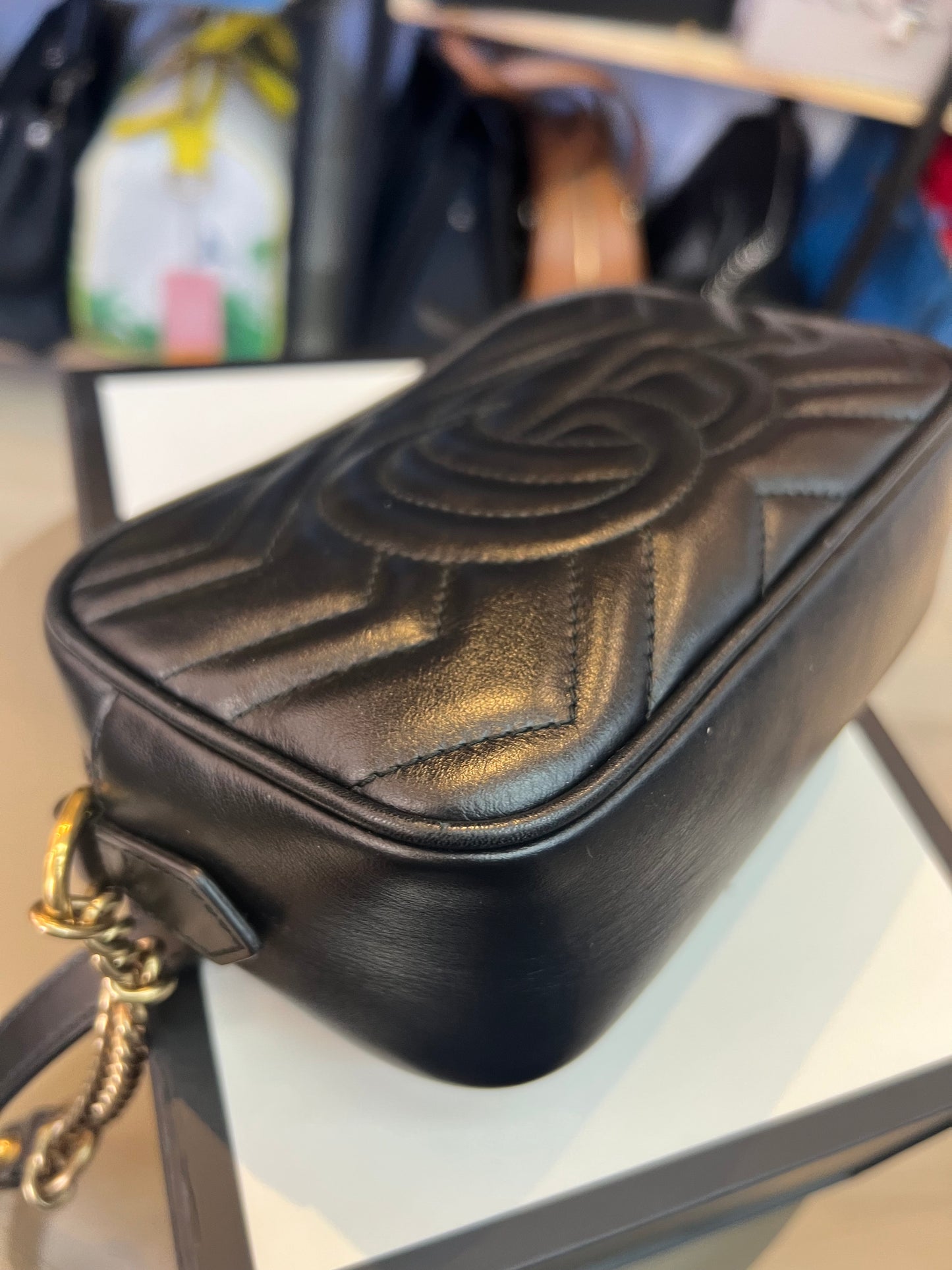 Gucci Marmont Mini preta