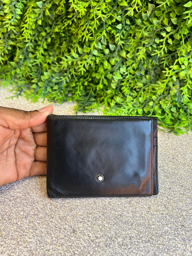 Carteira montblanc Preta