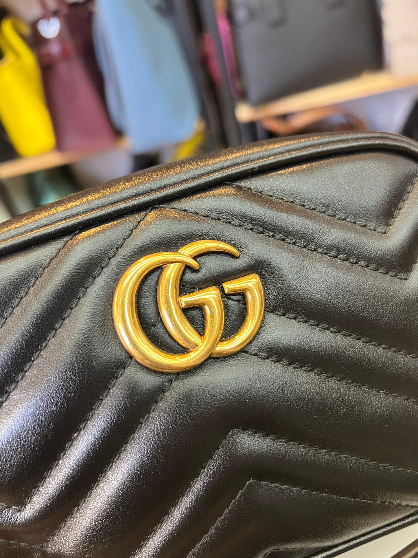 Gucci Marmont Mini preta