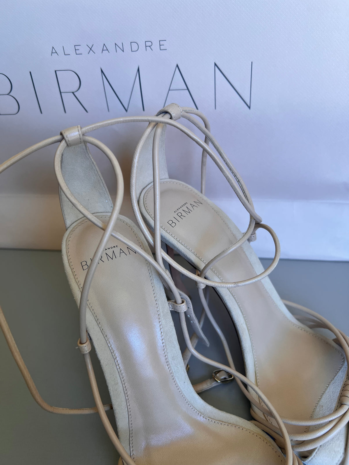 Sandalia Alexandre Birman Nude