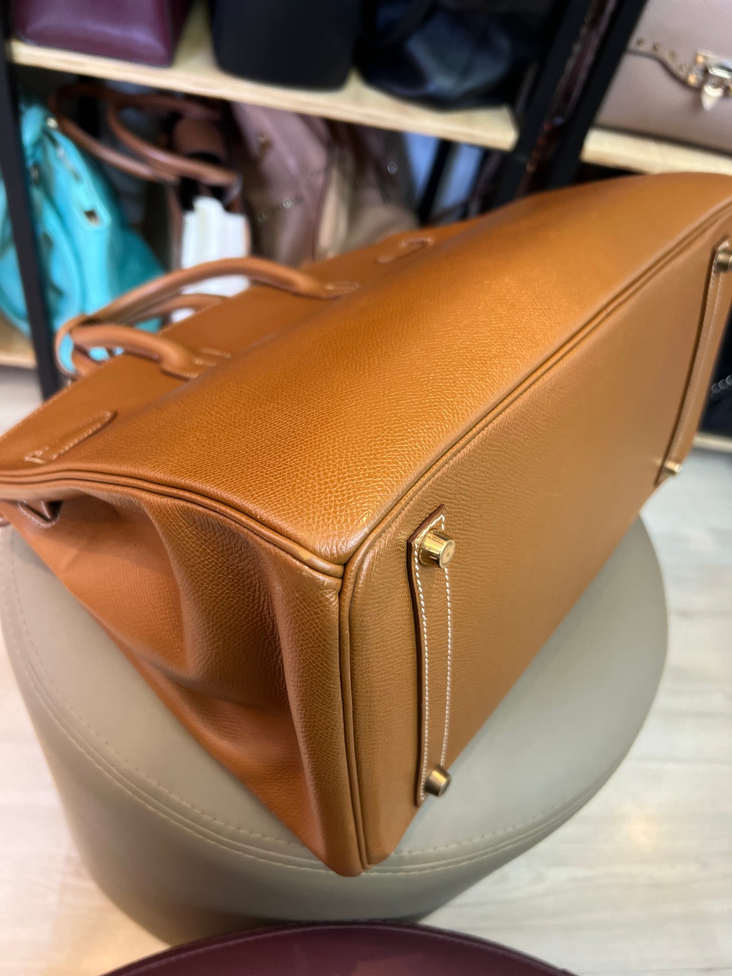 Hermes Birkin 35 Caramelo