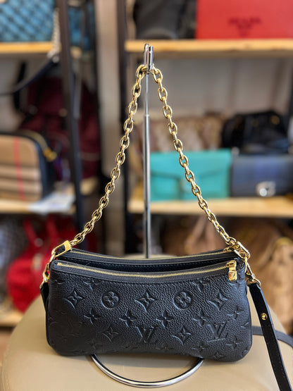 Louis Vuitton Pochette Liv Couro